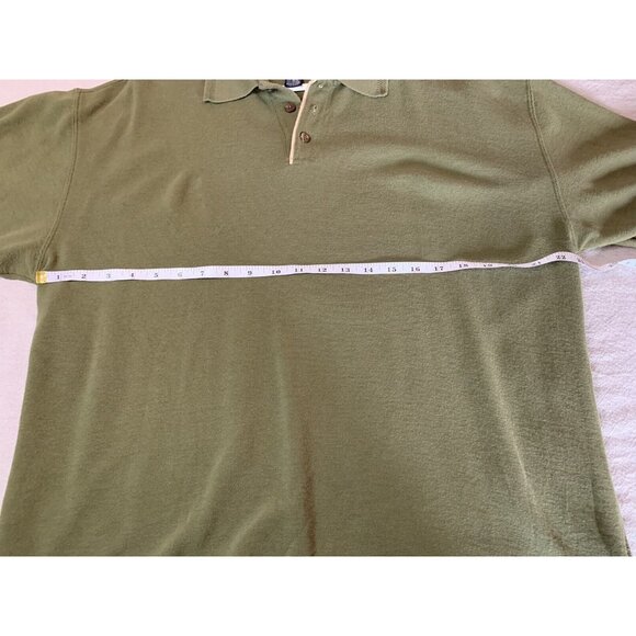 La Cabana Men's Polo Shirt Green Size Large - Picture 4 of 6